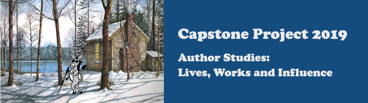 Capstone Project 2019, Author studies: Lives and Influence